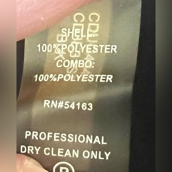 Calvin Klein Solid Black Illusion Sequin Knit Yoke Cap Sleeve Shift Dress Size 8 - Picture 8 of 10